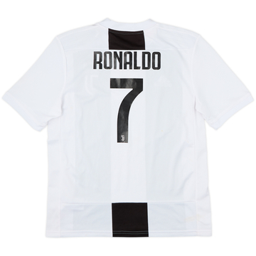 2018-19 Juventus Home Shirt Ronaldo #7 - 8/10 - (15-16 Years)
