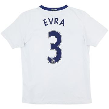 2008-10 Manchester United Away Shirt Evra #3 - 5/10 - (13-14 Years)