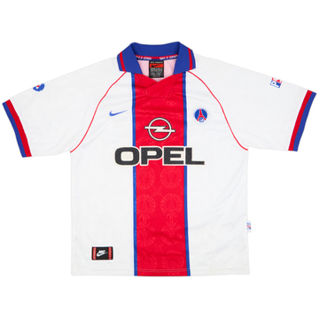 1996-97 Paris Saint-Germain Camiseta de visitante - 9/10 - (XL)