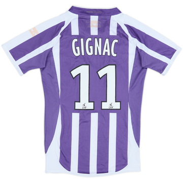 2008-09 Toulouse Home Shirt Gignac #11 - 5/10 - (M)