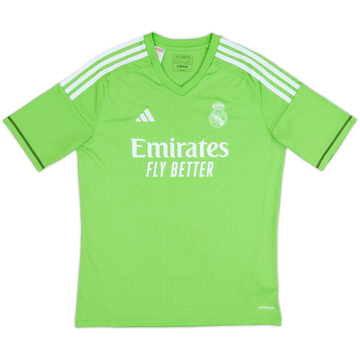 2023-24 Real Madrid GK S/S Shirt - 9/10 - (XL.Boys)