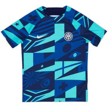 2022-23 Inter Milan Nike Training Shirt - 8/10 - (M.Boys)