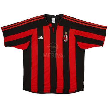 2003-04 AC Milan Home Shirt - 4/10 - (L)