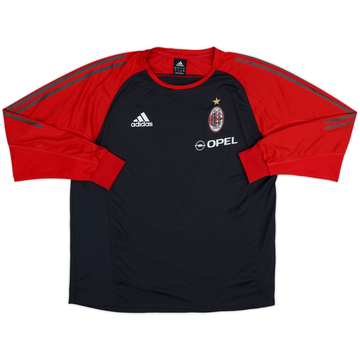 2002-03 AC Milan adidas Training L/S Shirt - 5/10 - (L/XL)