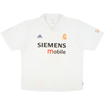 2002-03 Real Madrid Centenary Home Shirt - 5/10 - (XL)