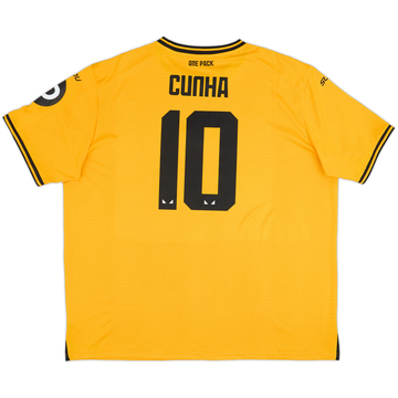2024-25 Wolves Home Shirt Cunha #10 - 9/10 - (3XL)
