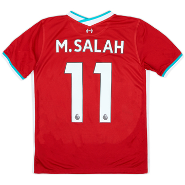 2020-21 Liverpool Home Shirt M.Salah #11 - 6/10 - (XL.Boys)