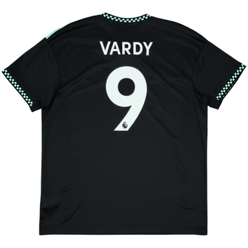 2022-23 Leicester Away Shirt Vardy #9 - 8/10 - (XL)