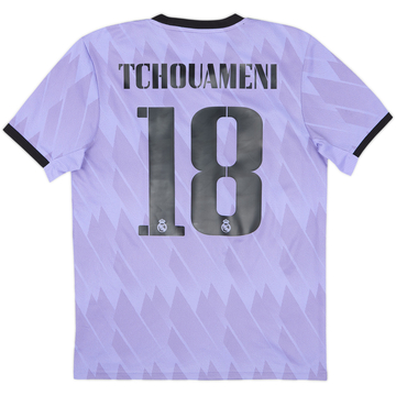 2022-23 Real Madrid Away Shirt Tchouameni #18 - 8/10 - (M)