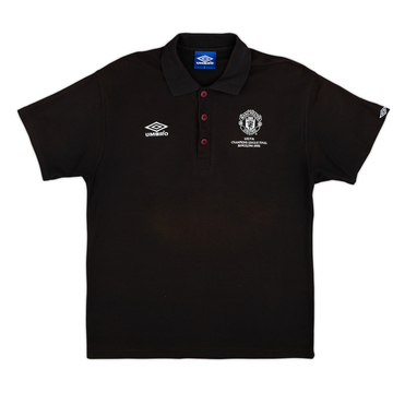1999-00 Manchester United 'CL Final' Umbro Polo Shirt - 6/10 - (L)