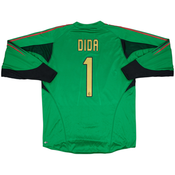 2004-05 AC Milan Player Issue GK Shirt Dida #1 - 5/10 - (L)