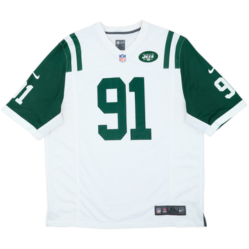 2013-16 New York Jets Richardson #91 Nike Game Away Jersey - 6/10 - (XL)