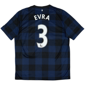 2013-14 Manchester United Camiseta Visitante Evra #3 - 6/10 - (L)