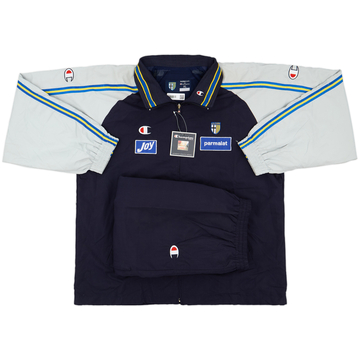 2001-02 Parma Player Issue Champion Tracksuit (XL)