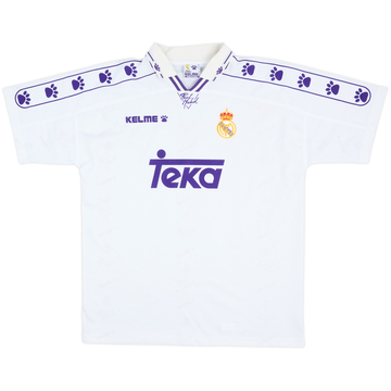 1996-97 Real Madrid Home Shirt - 8/10 - (L)