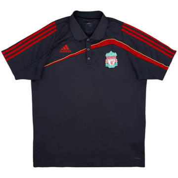 2009-10 Liverpool adidas Polo Shirt - 8/10 - (L)