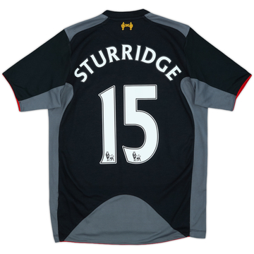 2012-13 Liverpool Away Shirt Sturridge #15 - 8/10 - (XL.Boys)