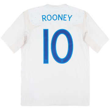 2010-11 England Home Shirt Rooney #10 - 6/10 - (M)