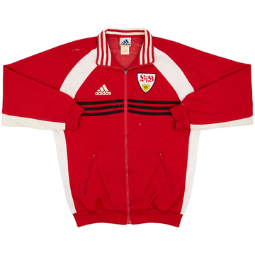 1999-00 Stuttgart adidas Track Jacket - 4/10 - (XL.Boys)