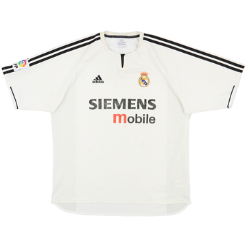 2003-04 Real Madrid Home Shirt - 5/10 - (S)