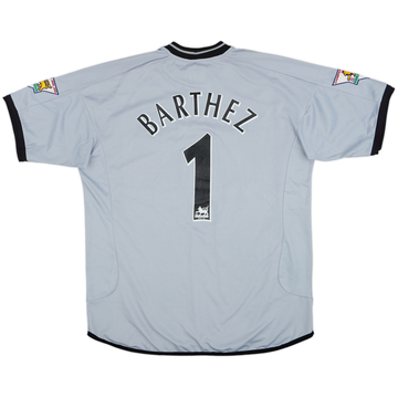 2001-02 Manchester United Centenary GK S/S Shirt Barthez #1 - 6/10 - (M)
