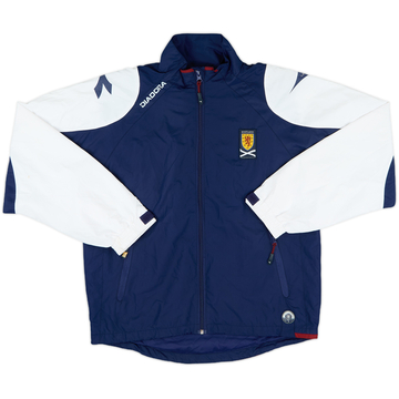 2005-06 Scotland Diadora Rain Jacket - 6/10 - (L.Boys)
