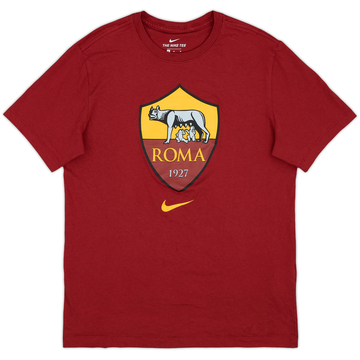 2020-21 Roma Nike Cotton Tee - 9/10 - (M)