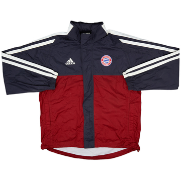 2001-02 Bayern Munich adidas Hooded Rain Jacket - 8/10 - (L/XL)