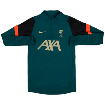 2022-23 Liverpool Nike 1/4 Zip Drill Top - 8/10 - (XS)