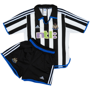 2000-01 Newcastle Home Shirt & Shorts - 7/10 - (L.Boys)