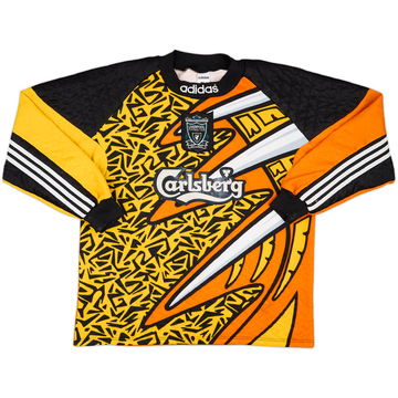 1995-96 Liverpool GK Shirt - 7/10 - (L)