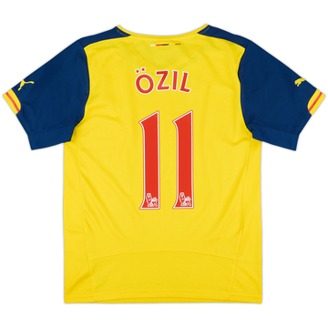 2014-15 Arsenal Away Shirt Ozil #11 - 7/10 - (XS)