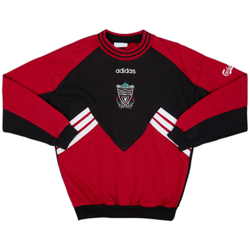 1993-95 Liverpool adidas Sweat Top - 6/10 - (M)