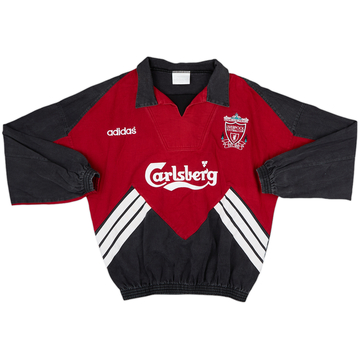 1993-95 Liverpool adidas Drill Top - 8/10 - (M)