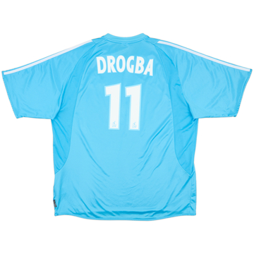 2003-04 Olympique Marseille Away Shirt Drogba #11 - 8/10 - (XXL)