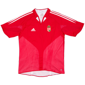 2004-06 Hungary Player Issue Home Shirt - 9/10 - (L)