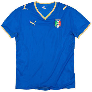 2007-08 Italy Player Issue Home Shirt - 4/10 - (L)