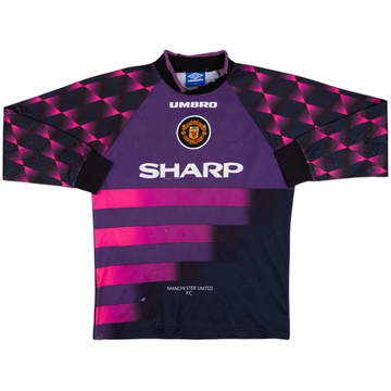 1996-97 Manchester United GK Shirt - 3/10 - (M)