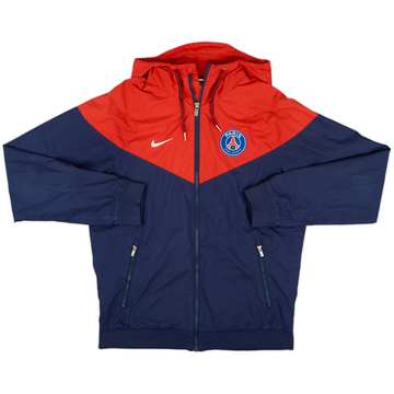 2017-18 Paris Saint-Germain Nike Hooded Track Jacket - 9/10 - (S)