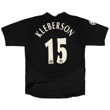 2003-05 Manchester United Away Shirt Kleberson #15 - 7/10 - (M)