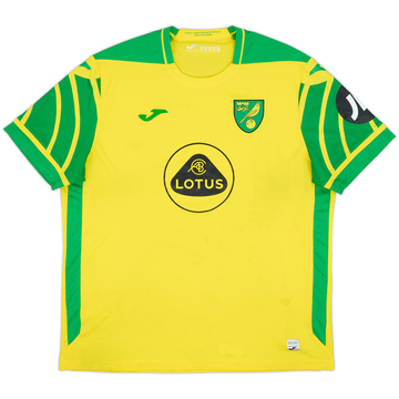 2021-22 Norwich Home Shirt - 7/10 - (XXL)