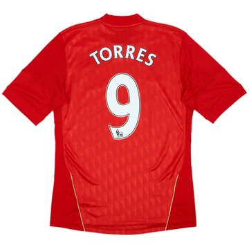 2010-12 Liverpool Home Shirt Torres #9 - 5/10 - (S)