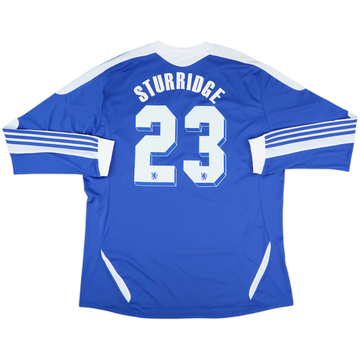 2011-12 Chelsea Home L/S Shirt Sturridge #23 - 9/10 - (3XL)