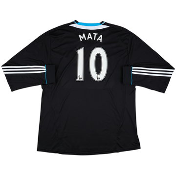 2011-12 Chelsea Away L/S Shirt Mata #10 - 9/10 - (3XL)