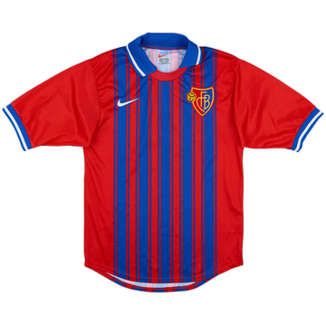 1999-00 FC Basel Home Shirt - 7/10 - (XS)