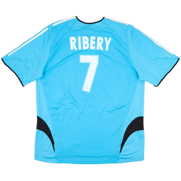 2005-06 Olympique Marseille Away Shirt Ribery #7 - 8/10 - (XL)