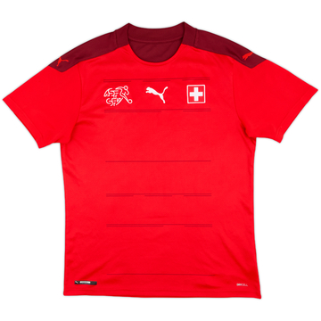 2020-21 Switzerland Home Shirt - 9/10 - (M)