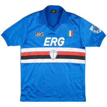 1991-92 Sampdoria Home Shirt - 7/10 - (M)