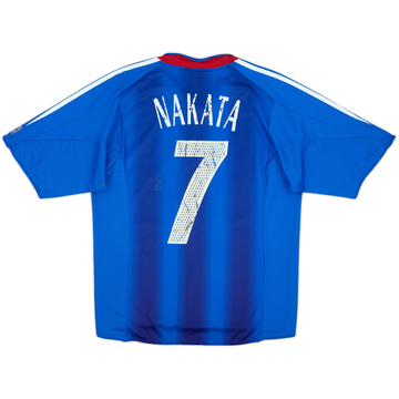 2004-06 Japan Home Shirt Nakata #7 - 5/10 - (S)