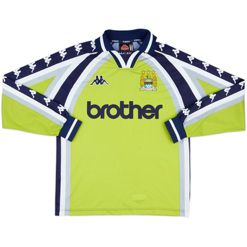 1997-99 Manchester City GK Shirt - 6/10 - (S)